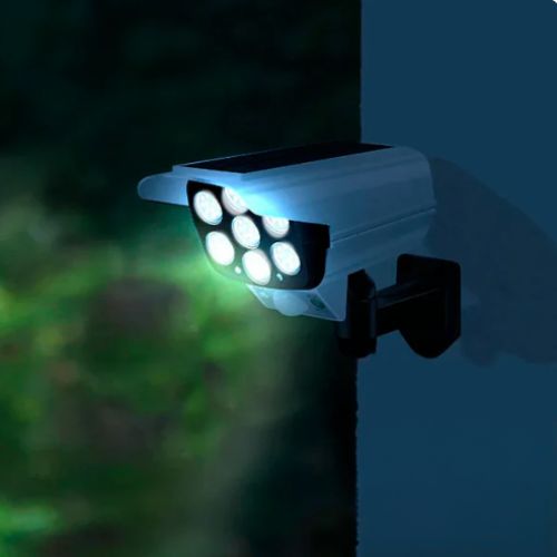 SafeView – Cámara de Vigilancia con Sensor de Movimiento y Luz de Emergencia
