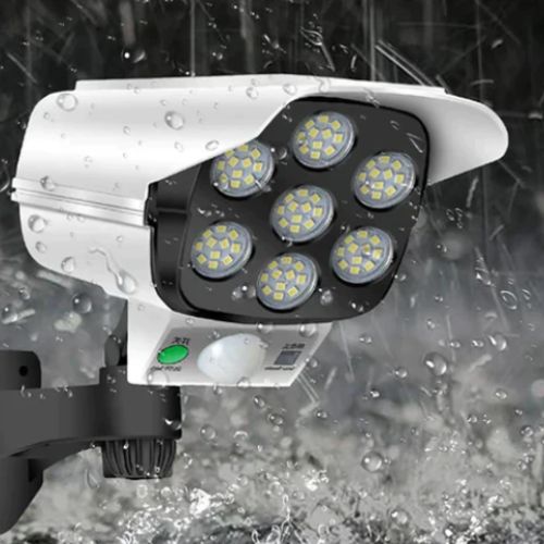 SafeView – Cámara de Vigilancia con Sensor de Movimiento y Luz de Emergencia