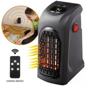 Calefactor de Pared 400W – Calor Rápido y Seguro en Cualquier Espacio