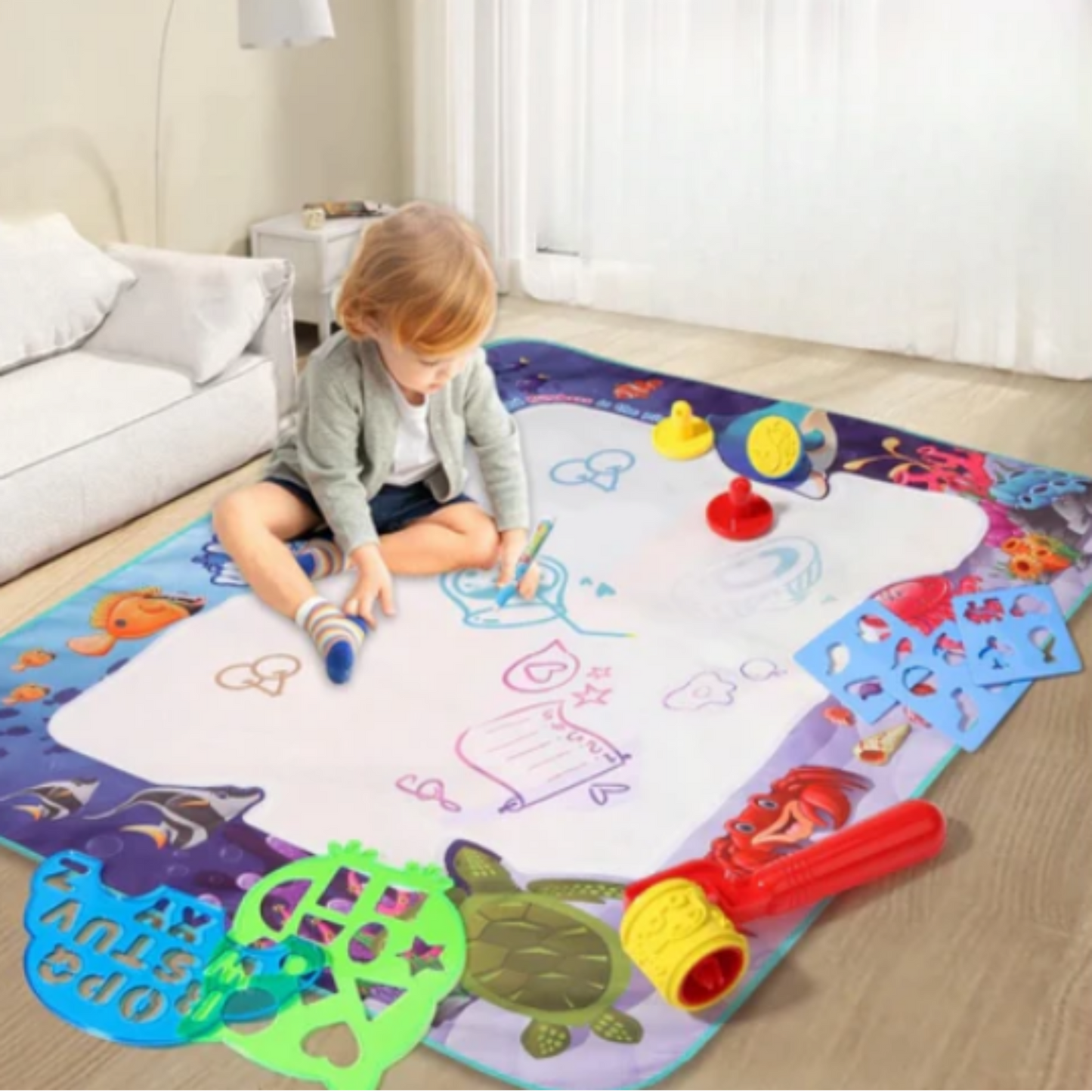 MagicCanvas – Alfombra de Dibujo Reutilizable con Agua