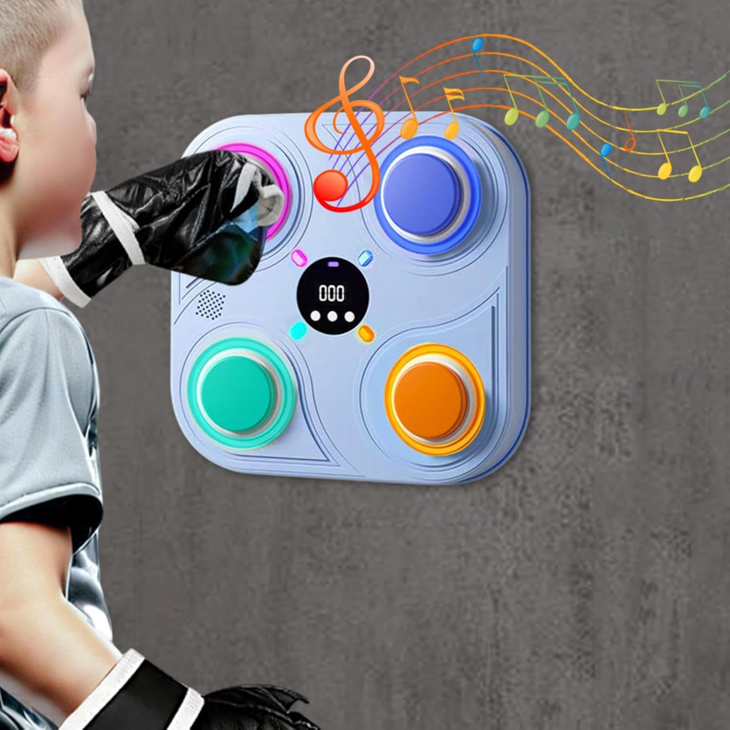 SmartBox Kids – Máquina de Boxeo Musical Interactiva para Niños