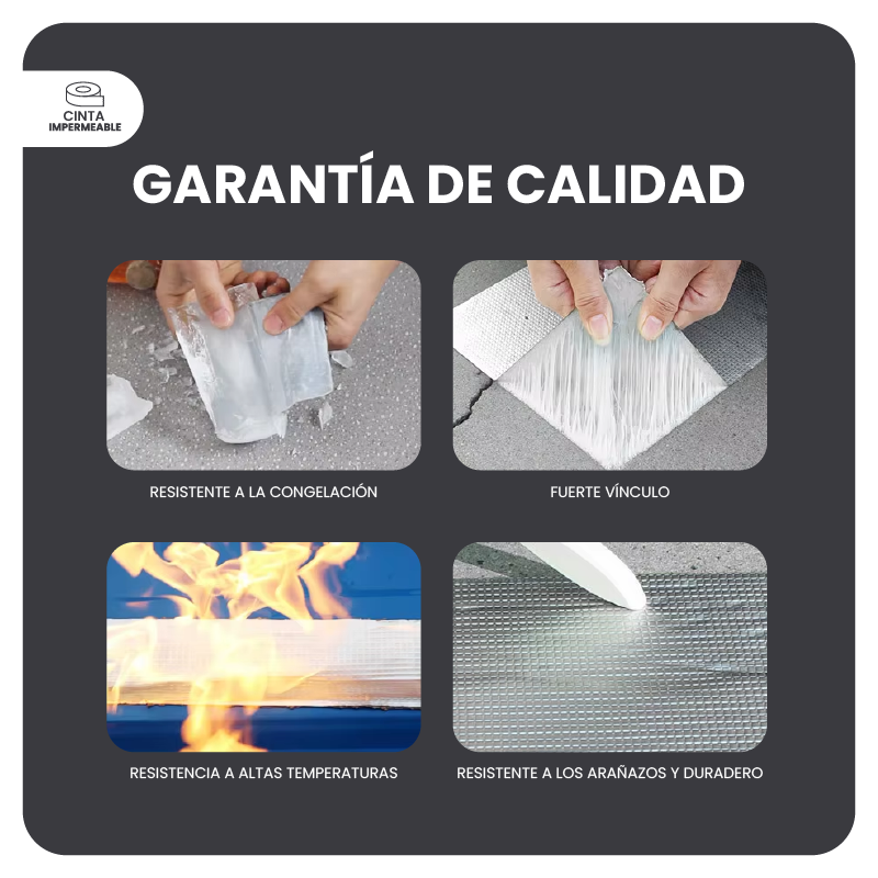 Cinta Adhesiva Impermeable 5M