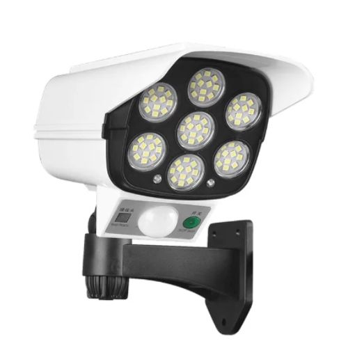 SafeView – Cámara de Vigilancia con Sensor de Movimiento y Luz de Emergencia