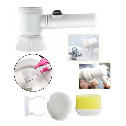 PowerScrub – Cepillo Eléctrico 5 en 1 para Cocina y Baño