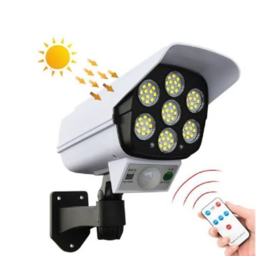 SafeView – Cámara de Vigilancia con Sensor de Movimiento y Luz de Emergencia