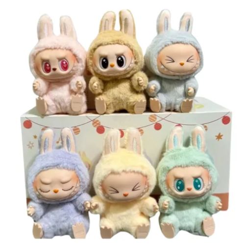 Labubu Mystery Keychain – ¡Una Sorpresa de Felpa Coleccionable!