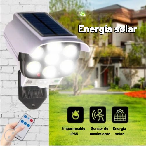 SafeView – Cámara de Vigilancia con Sensor de Movimiento y Luz de Emergencia