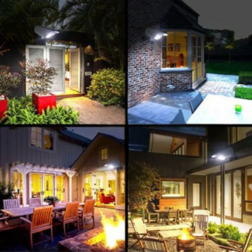 SafeView – Cámara de Vigilancia con Sensor de Movimiento y Luz de Emergencia