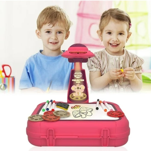 Mesa de Dibujo Infantil con Proyector