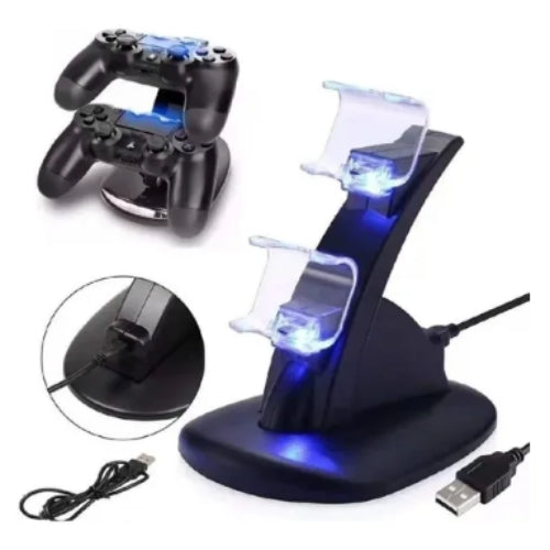 PowerDock – Base de Carga Dual para Controles PS4