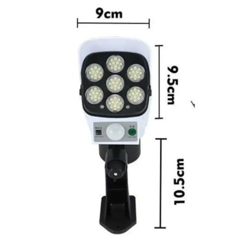 SafeView – Cámara de Vigilancia con Sensor de Movimiento y Luz de Emergencia