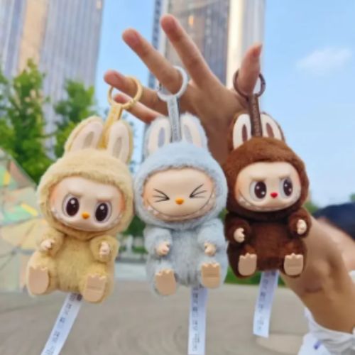 Labubu Mystery Keychain – ¡Una Sorpresa de Felpa Coleccionable!