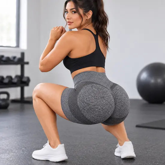 Short Deportivo Levanta Cola – Ajuste Push Up y Cintura Alta