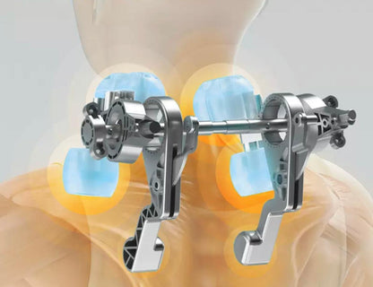 Masajeador Inalámbrico para Cuello y Hombros SF-L9 – 6 Cabezales.