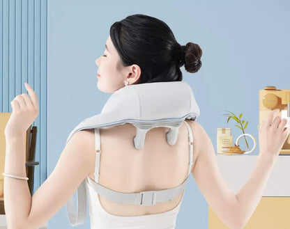 Masajeador Inalámbrico para Cuello y Hombros SF-L9 – 6 Cabezales.