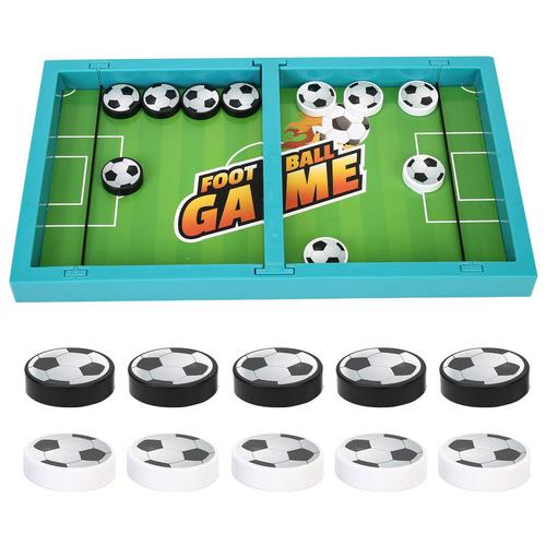 FastMatch – Juego de Mesa 2 en 1: Fútbol &amp; Hockey Sling Puck