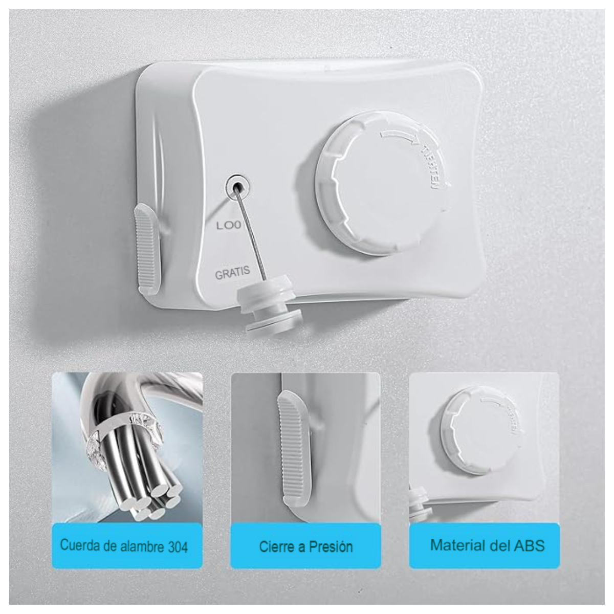 Perchero Plegable de Pared Multiuso
