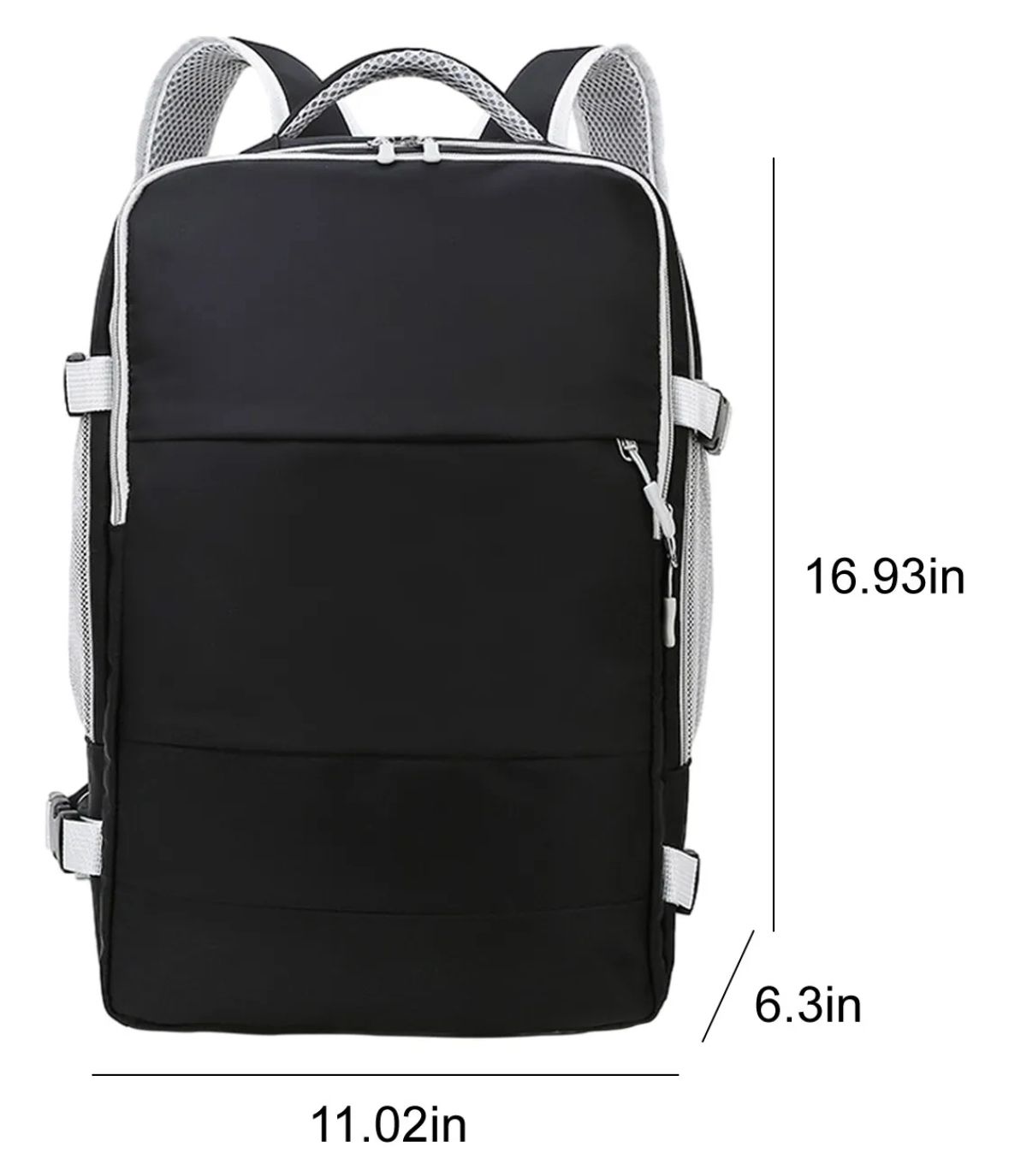Mochila de Viaje 35L Puerto USB Viaje Seguro Equipaje Mano