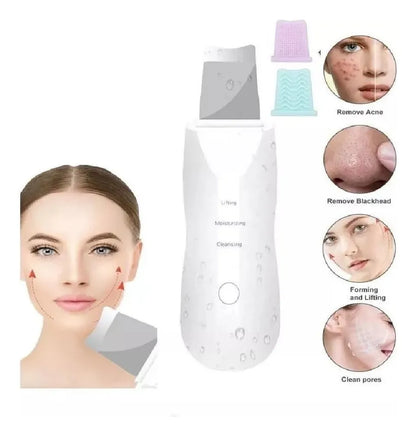 Paleta Ultrasónica Facial Limpieza Profunda y Skincare en Casa