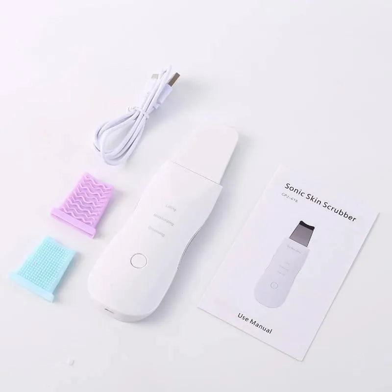 Paleta Ultrasónica Facial Limpieza Profunda y Skincare en Casa