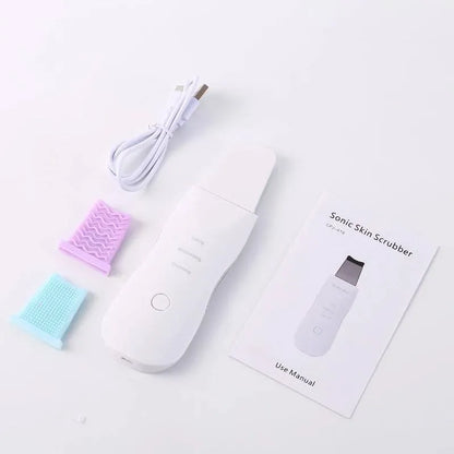 Paleta Ultrasónica Facial Limpieza Profunda y Skincare en Casa