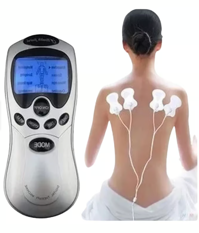 Electroestimulador Muscular TENS Digital con 4 Electrodos