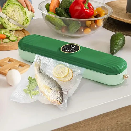 Selladora Mini FreshSeal Conserva Alimentos Frescos y Ordenados
