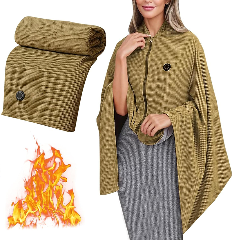 Poncho Térmico USB ComfortHeat