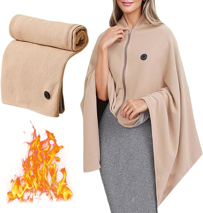 Poncho Térmico USB ComfortHeat