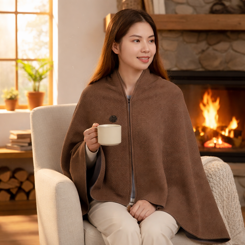 Poncho Térmico USB ComfortHeat