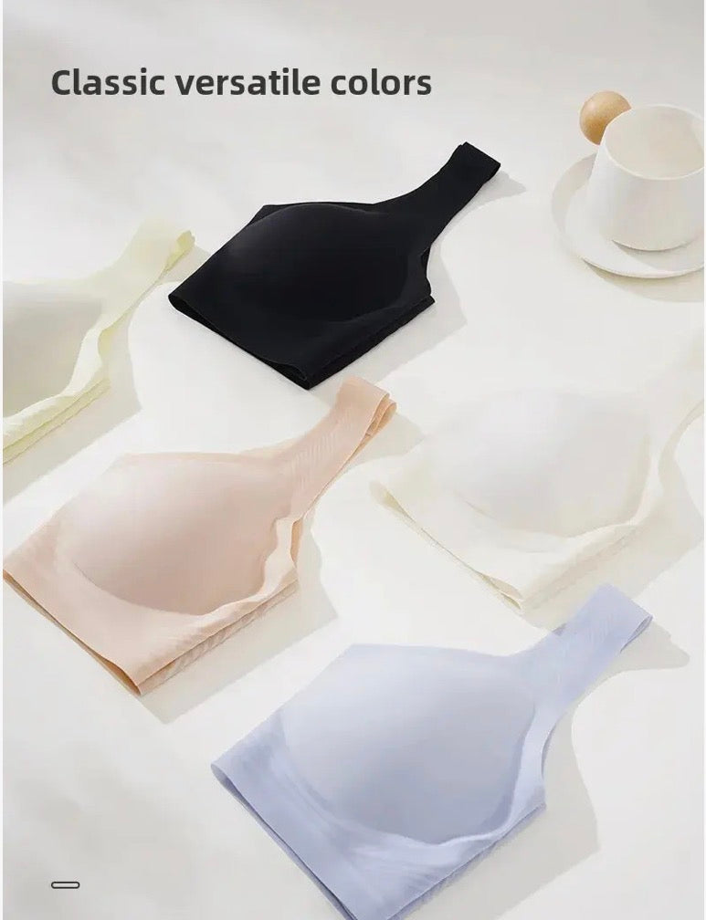 Brasier Push Up Sin Costuras Invisible y Sin Varillas