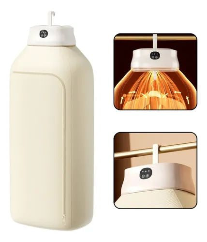 Secadora de Ropa Portátil 600W con Luz UV y Temporizador