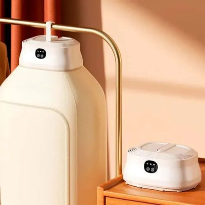 Secadora de Ropa Portátil 600W con Luz UV y Temporizador