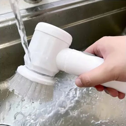 PowerScrub – Cepillo Eléctrico 5 en 1 para Cocina y Baño