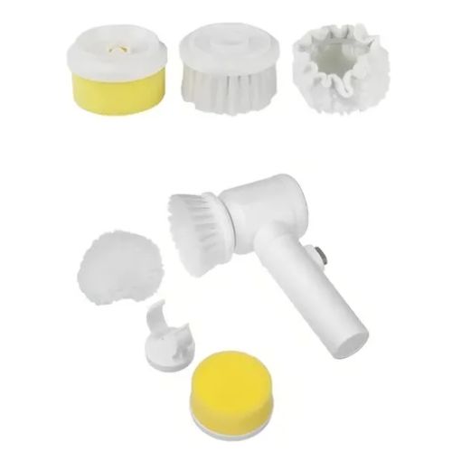 PowerScrub – Cepillo Eléctrico 5 en 1 para Cocina y Baño