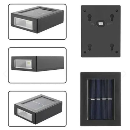 SolarGuard – Luz Solar de Pared Bidireccional