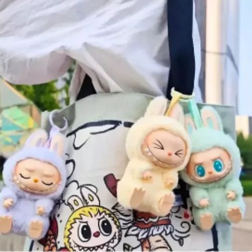 Labubu Mystery Keychain – ¡Una Sorpresa de Felpa Coleccionable!