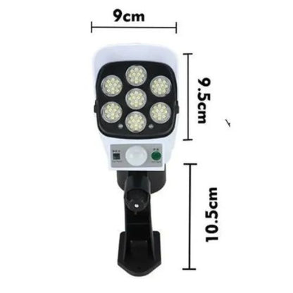 SafeView – Cámara de Vigilancia con Sensor de Movimiento y Luz de Emergencia