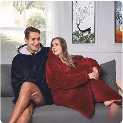 CozyHood - Poleron  sherpa Con Capucha Manta Polar