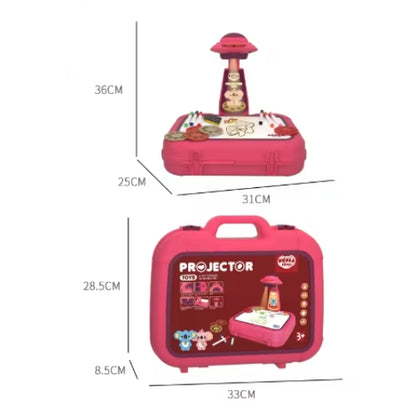 Mesa de Dibujo Infantil con Proyector