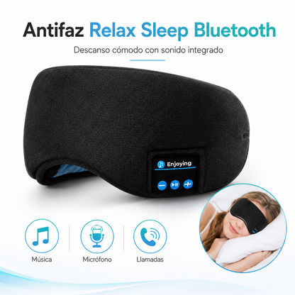 Antifaz Relax Sleep Bluetooth con Audífonos Integrados