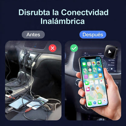 CarPlay Adaptador  Inalambrico Premium Conexion Rapida Sin Cables