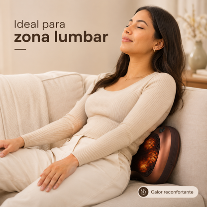 Almohada Masajeadora Shiatsu con Calor