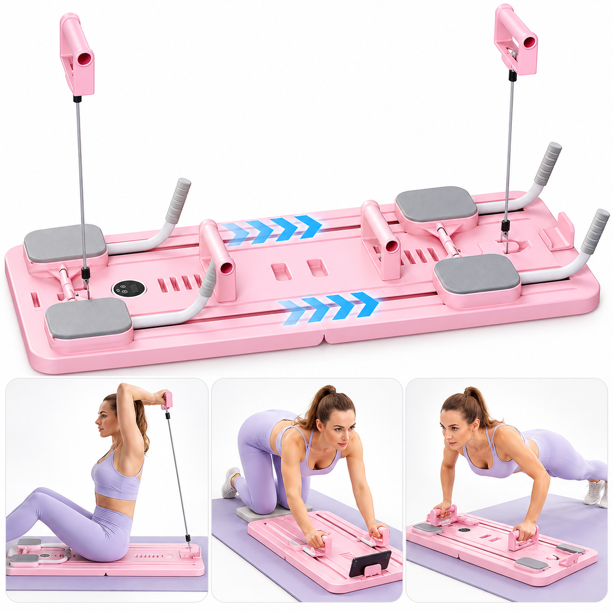 Tabla Fitness Plegable para Entrenar en Casa