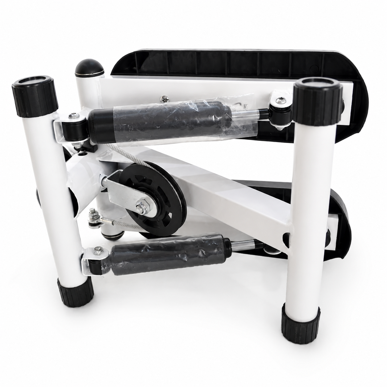Mini Stepper Escaladora Compacta con Bandas de Resistencia