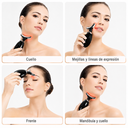 Masajeador Facial y de Cuello Vibratorio