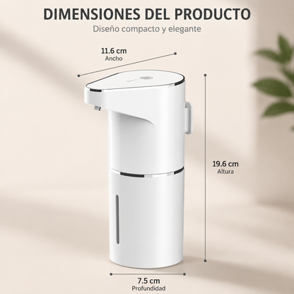 Dispensador de Jabón Automático con Sensor CleanTouch 380 ml