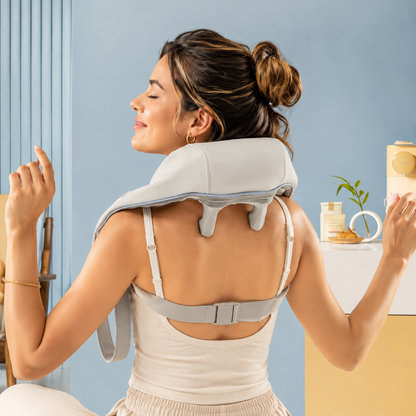 Pack Masajeador Cervical Inalámbrico + Electroestimulador TENS