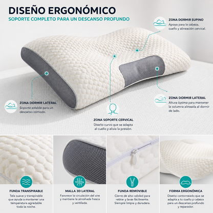 Almohada Ergonómica Cervical
