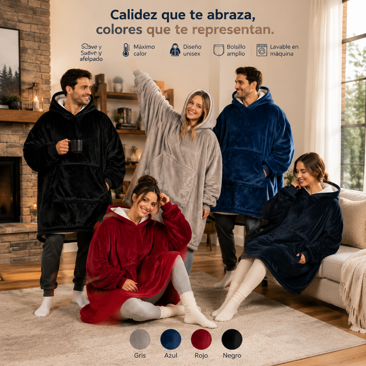 Poleron Manta Polar Gigante Unisex